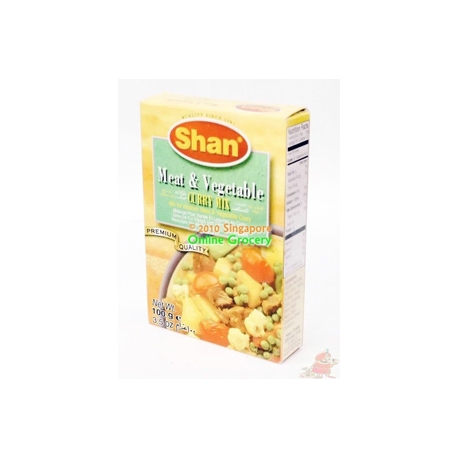 Shan Meat & Vegetable Curry Mix 100gm