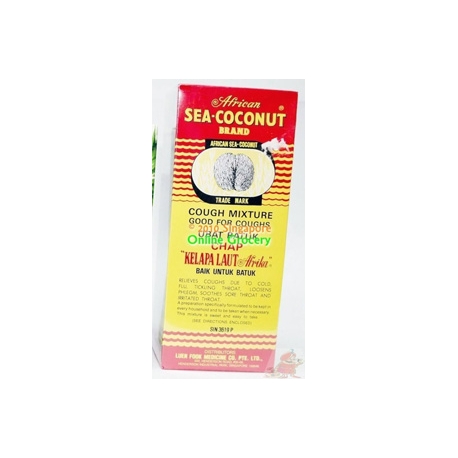 African Sea Coconut Brand Cough Mixture 177ml