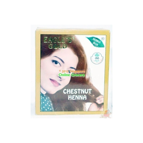 Eagle's Gold Chestnut Henna 6 Pouches X 10 gm