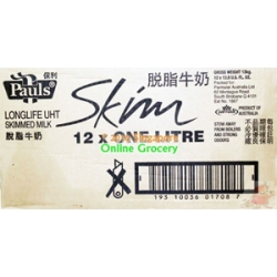 Pauls Skim Milk No Fat 1 Ctn