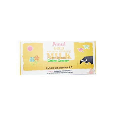 Amul Gold Extra Cream Milk Carton 