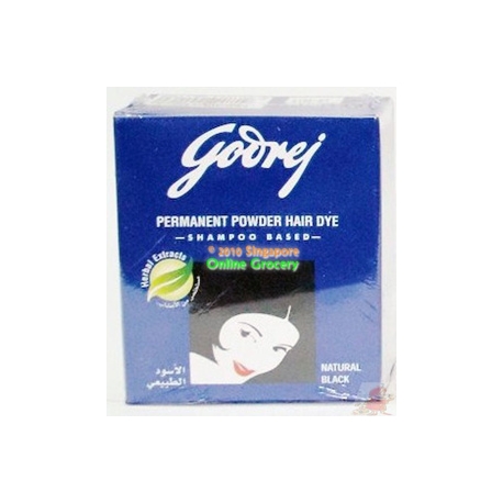 Godrej- Permenant-Powder- Hair-Dye- Shampoo- Based