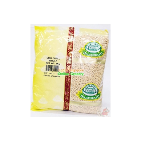 House Brand Urid Dhall Whole 1Kg