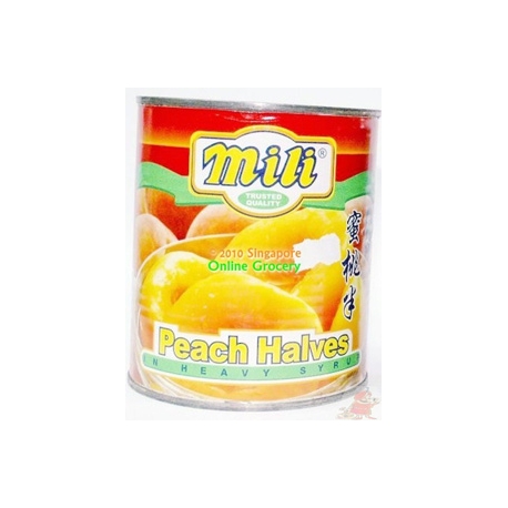 Mili Peach Halves 825 gm