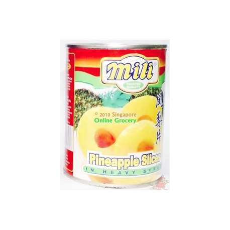 Mili Pneapple Slices 565 gm